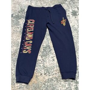 Cleveland Cavaliers Pants Mens XL Blue NBA Training Dri Fit Jogger Sweatpants